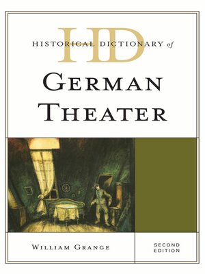 cover image of Historical Dictionary of German Theater